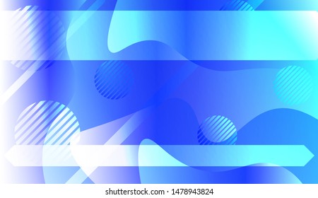 Futuristic Background With Color Gradient Geometric Shape for Your Design Landing Page, Ad, Banner, Cover Page. Vector Illustration with Color Gradient.