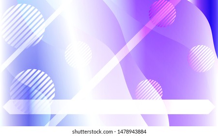 Futuristic Background With Color Gradient Geometric Shape for Your Design Landing Page, Ad, Banner, Cover Page. Vector Illustration with Color Gradient.