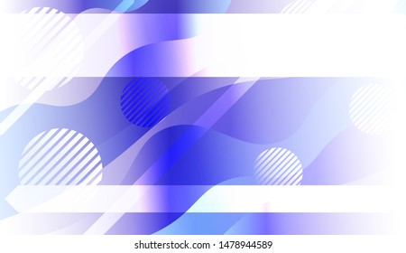 Futuristic Background With Color Gradient Geometric Shape for Your Design Landing Page, Ad, Banner, Cover Page. Vector Illustration with Color Gradient.