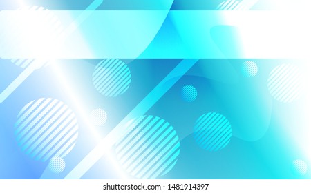 Futuristic Background With Color Gradient Geometric Shape for Your Design Landing Page, Ad, Banner, Cover Page. Vector Illustration with Color Gradient.