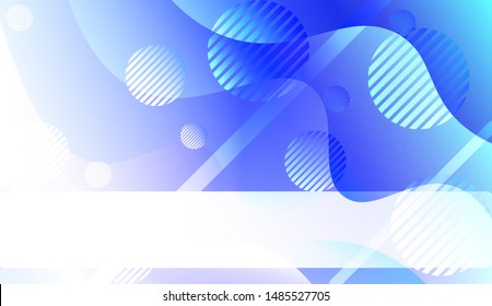 Futuristic Background With Color Gradient Geometric Shape for Your Design Landing Page, Ad, Banner, Cover Page. Vector Illustration with Color Gradient.