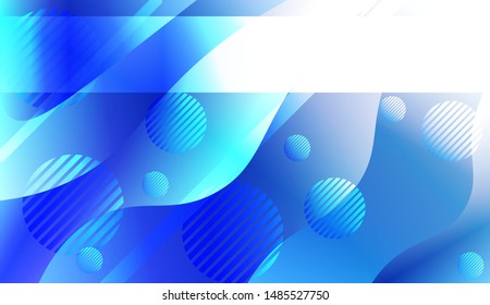 Futuristic Background With Color Gradient Geometric Shape for Your Design Landing Page, Ad, Banner, Cover Page. Vector Illustration with Color Gradient.