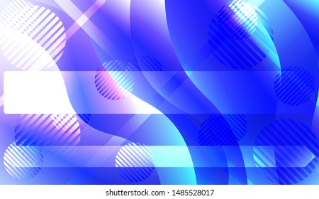 Futuristic Background With Color Gradient Geometric Shape for Your Design Landing Page, Ad, Banner, Cover Page. Vector Illustration with Color Gradient.