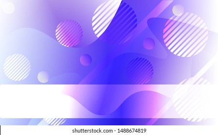 Futuristic Background With Color Gradient Geometric Shape for Your Design Landing Page, Ad, Banner, Cover Page. Vector Illustration with Color Gradient.