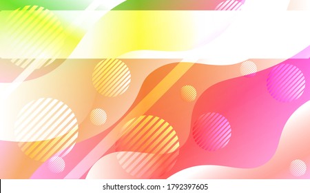 Fondo Futurista con forma geométrica de gradiente de color para la página de inicio de diseño, anuncio, cartel, portada. Ilustración vectorial con degradado de color.