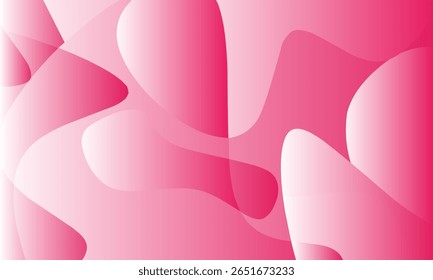 Futuristic Background With Color Gradient Geometric Shape. For Cover Page, Landing Page, Banner. Vector Illustration with Color Gradient.