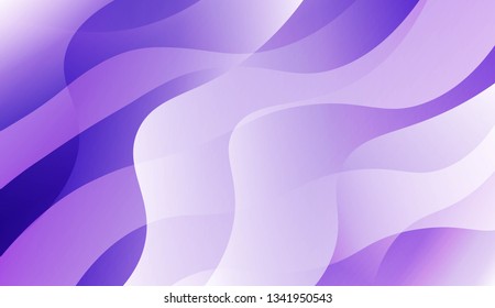 Futuristic Background With Color Gradient wave Shape. For Elegant Pattern Cover Book. Vector Illustration