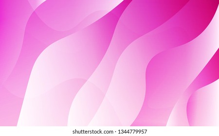Futuristic Background With Color Gradient Wave Shape. For Elegant Pattern Cover Book. Vector Illustration