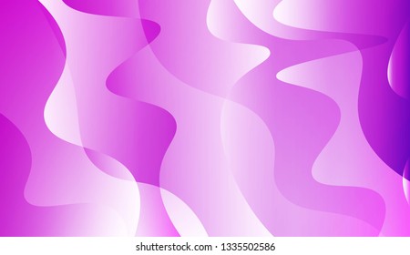 Futuristic Background With Color Gradient Waves Shapes. For Futuristic Ad, Booklets. Vector Illustration.