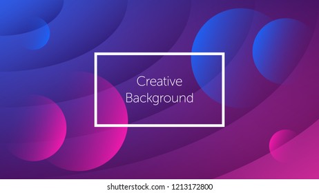 Futuristic background with dynamic wavy shapes. Creative background for landing page, banner and cover, poster and presentation. Modern template for graphic design. Vector Eps10