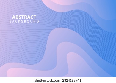 Futuristic background with fluid shapes. Abstract liquid color composition with waves. EPS.10 Vector