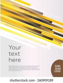 Futuristic background with lines. Vector illustration Eps10 file. Global colors&layers.