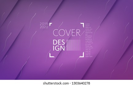Futuristic background with liquid colors. Fluid shapes on minimalistic backdrop. Vector design template.