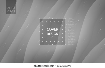 Futuristic background with liquid colors. Fluid shapes on minimalistic backdrop. Vector design template.