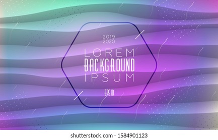 Futuristic background with liquid colors. Fluid shapes on minimalistic backdrop. Vector design template.
