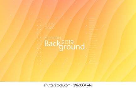 Futuristic background with liquid colors. Fluid shapes on minimalistic backdrop. Vector design template.