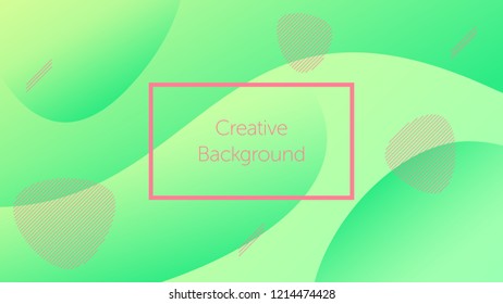 Futuristic background with liquid wavy shapes. Creative background for landing page, banner and cover, poster and presentation. Modern template for graphic design. Vector Eps10
