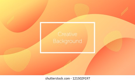 Futuristic background with liquid wavy shapes. Creative background for landing page, banner and cover, poster and presentation. Modern template for graphic design. Vector Eps10