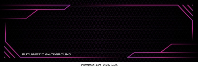 Futuristic Background with Metal Grid Pattern. Tecno background concept of the panel