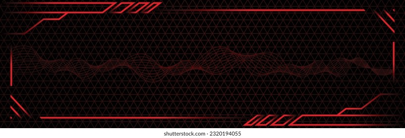 Futuristic Background with Metal Grid Pattern. Tecno background concept of the panel