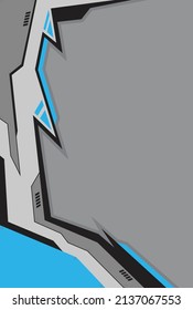 Futuristic background with sharp and geometric pattern and with some copy space area