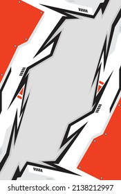 Futuristic background with sharp and geometric pattern and with some copy space area