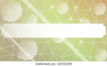 Futuristic background with triangles, line, circle, space for text. Modern design for you business, project. Vector illustration. Creative gradient color