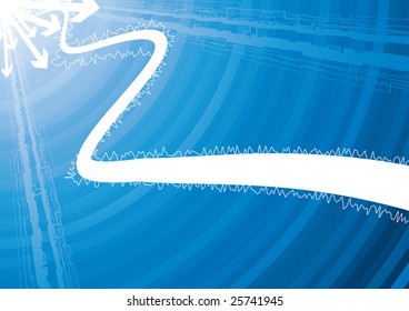 Futuristic background. Vector.