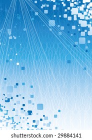 Futuristic background. Vector.
