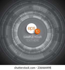 Futuristic background. Vector illustration