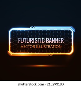 Futuristic Banner.