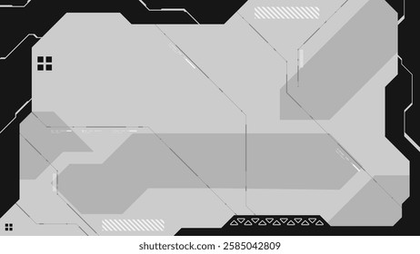 Futuristic banner background cyberpunk style