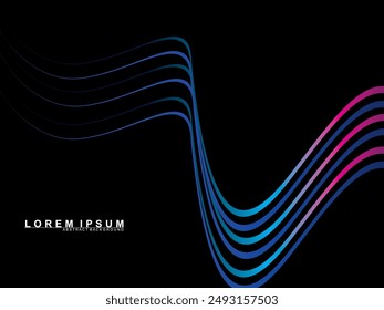 Futuristic black background digital technology, cyber nano information, abstract communication, future technology data innovation, internet network speed connection.