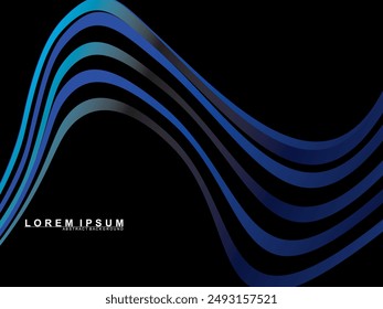 Futuristic black background digital technology, cyber nano information, abstract communication, future technology data innovation, internet network speed connection.