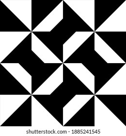 Diseño de patrones negros futuristas. Decoración casera. Fondo blanco