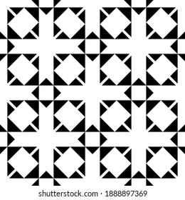 Futuristic black pattern design. Home decoration. White background