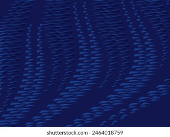 Futuristic blue abstract background. Geometric gradient blue pattern forms abstract vector background. Green modern background, suitable for cards, banners, brochures, websites, technology, etc.
