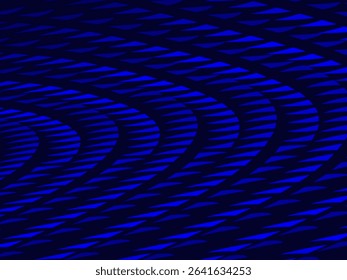 Futuristic blue abstract background. Geometric gradient blue pattern forms abstract vector background. Modern blue background, perfect for cards, banners, brochures, websites, technology, etc.