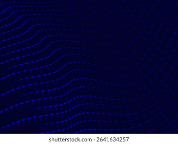 Futuristic blue abstract background. Geometric gradient blue pattern forms abstract vector background. Modern blue background, perfect for cards, banners, brochures, websites, technology, etc.