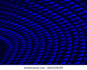 Futuristic blue abstract background. Geometric gradient blue pattern forms abstract vector background. Modern blue background, perfect for cards, banners, brochures, websites, technology, etc.