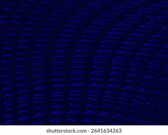 Futuristic blue abstract background. Geometric gradient blue pattern forms abstract vector background. Modern blue background, perfect for cards, banners, brochures, websites, technology, etc.