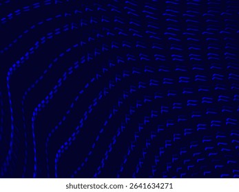 Futuristic blue abstract background. Geometric gradient blue pattern forms abstract vector background. Modern blue background, perfect for cards, banners, brochures, websites, technology, etc.