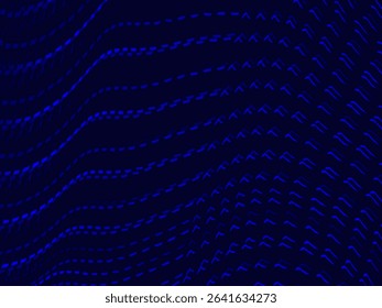 Futuristic blue abstract background. Geometric gradient blue pattern forms abstract vector background. Modern blue background, perfect for cards, banners, brochures, websites, technology, etc.