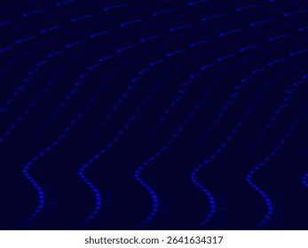 Futuristic blue abstract background. Geometric gradient blue pattern forms abstract vector background. Modern blue background, perfect for cards, banners, brochures, websites, technology, etc.