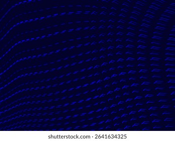 Futuristic blue abstract background. Geometric gradient blue pattern forms abstract vector background. Modern blue background, perfect for cards, banners, brochures, websites, technology, etc.