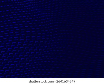 Futuristic blue abstract background. Geometric gradient blue pattern forms abstract vector background. Modern blue background, perfect for cards, banners, brochures, websites, technology, etc.