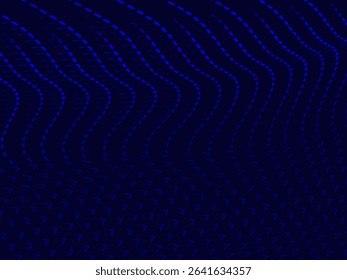 Futuristic blue abstract background. Geometric gradient blue pattern forms abstract vector background. Modern blue background, perfect for cards, banners, brochures, websites, technology, etc.