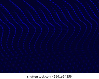 Futuristic blue abstract background. Geometric gradient blue pattern forms abstract vector background. Modern blue background, perfect for cards, banners, brochures, websites, technology, etc.