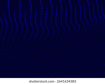 Futuristic blue abstract background. Geometric gradient blue pattern forms abstract vector background. Modern blue background, perfect for cards, banners, brochures, websites, technology, etc.