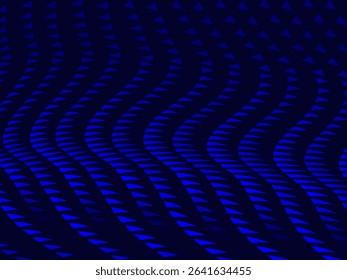 Futuristic blue abstract background. Geometric gradient blue pattern forms abstract vector background. Modern blue background, perfect for cards, banners, brochures, websites, technology, etc.